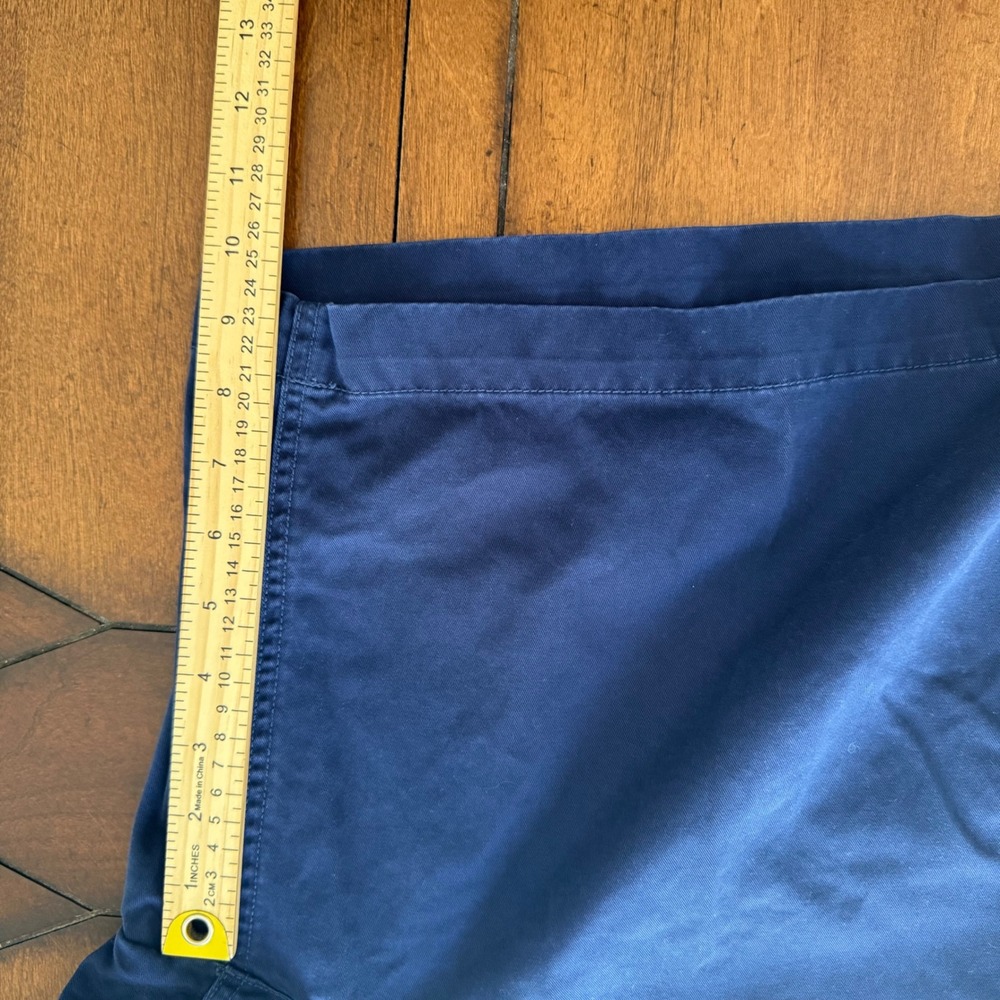 Polo Ralph Lauren Mens Navy Blue Relaxed Fit Cotton Chino Shorts Size 40 - Picture 8 of 8